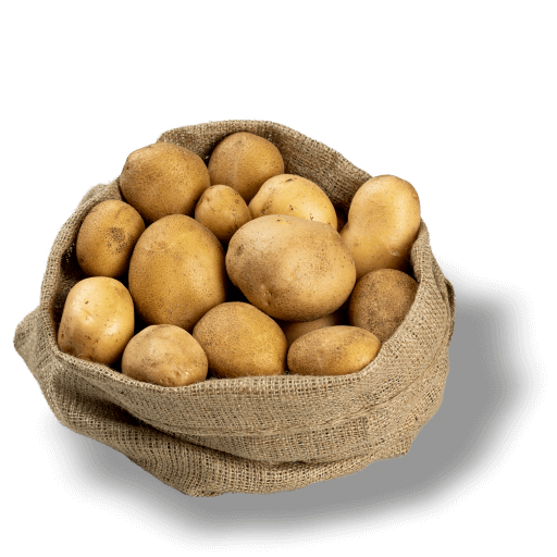 Sack mit den Afra Kartoffeln